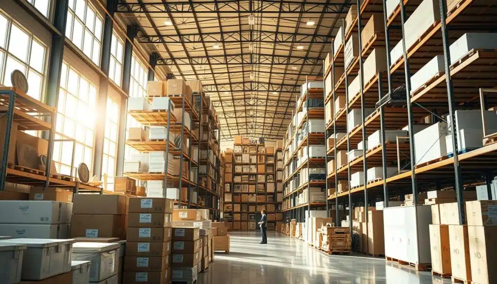 مستودع تخزين أثاث آمن بالكويت